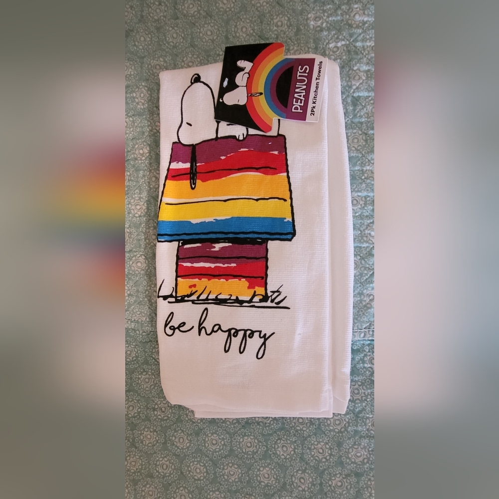 PEANUTS 2PK Kitchen towels